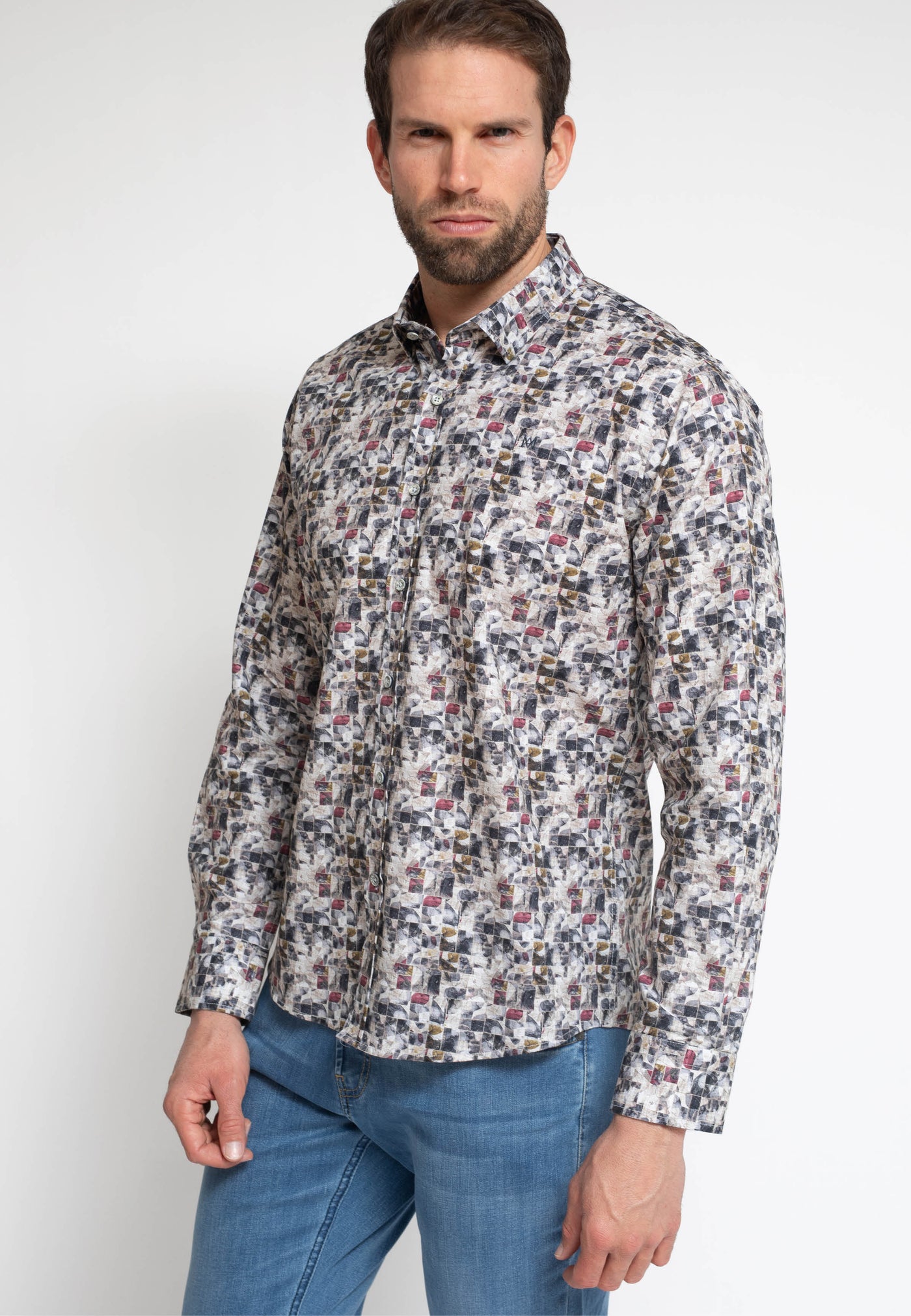 Camisa Estampada Art